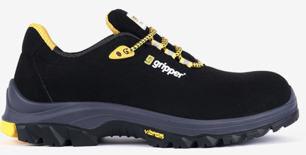 Gripper 55 Safety Shoe S2/S3 Black Mikrofiber Leather Composite Sole ESD